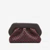 Themoirè Women Multicolor Bios Clutch, Onesize Luxury Clutches For Women Darveys In Burgundy