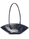 Themoirè Olimpia Croco Bag