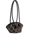 Themoirè Olimpia Tote Bag In Black