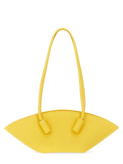 Themoirè Olimpia Vegan Fabric Bag In Yellow