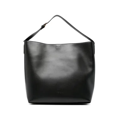 Themoirè Oovf Shoulder Bag In Black