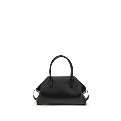 Themoirè Other Fibres Shoulder Women's Bag In Black