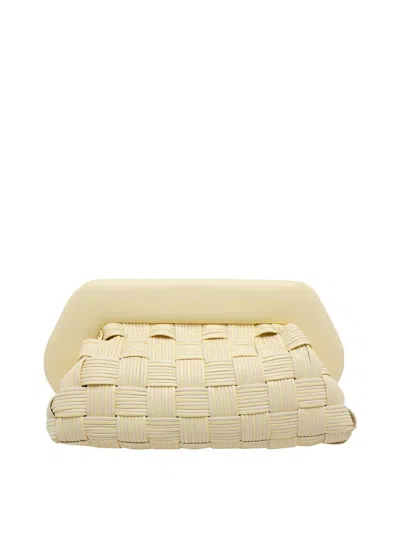 Themoirè Pastel Yellow Bios Handbag