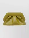 Themoirè Pleated Clutch Adaptable Strap
