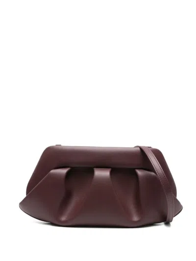 Themoirè Pleated Clutch Bag In Multi