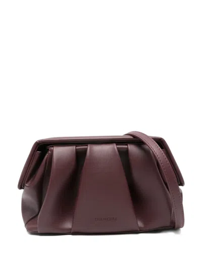 THEMOIRÈ PLEATED FLAP CLUCH BAG