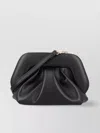 Themoirè Pleated Gathered Clutch Top Handle