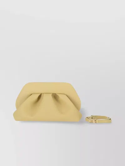 Themoirè Pleated Structure Clutch Bag