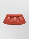 Themoirè Pleated Structured Clutch Bag In Pattern