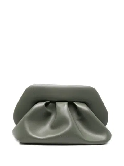 Themoire' Pochette Vegana "bios" Di Medie Dimensioni In Green