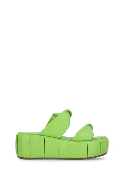 Themoirè Themoire' Sandals Green