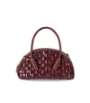 Themoirè Selene Naplak Pomegranate Handbag