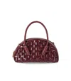 Themoirè Selene Naplak Pomegranate Handbag