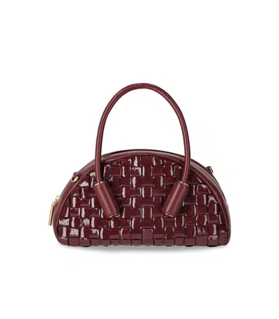 Themoirè Selene Naplak Pomegranate Handbag