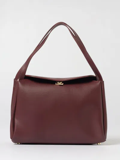 Themoirè Shoulder Bag  Woman Color Plum In Purple