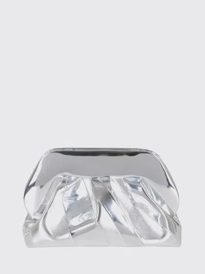 Themoirè Shoulder Bag  Woman Color Silver