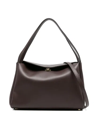 Themoirè Shoulder Bag With Zippered Pocket