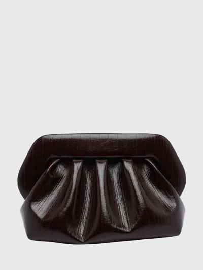 Themoirè Clutch  Woman Color Brown