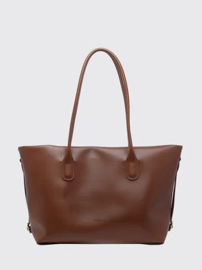 Themoirè Tote Bag  Woman Color Brown