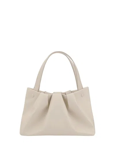 Themoirè Shoulder Bags In Beige