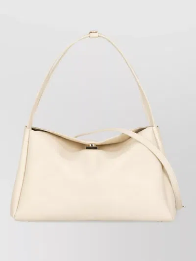 Themoirè Shoulder Tote Bag In Neutral