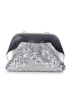 Themoirè Bags In Silver