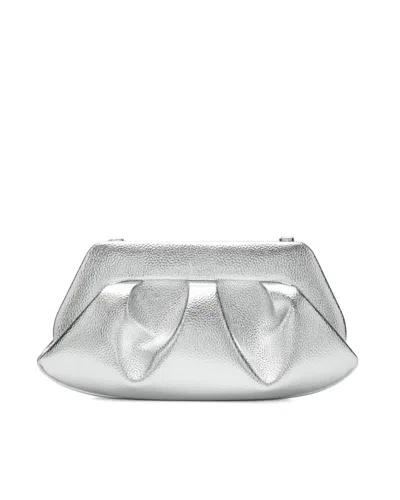 Themoirè Silver Bios Clutch