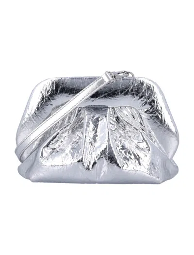 Themoirè Silver Gea Clutch