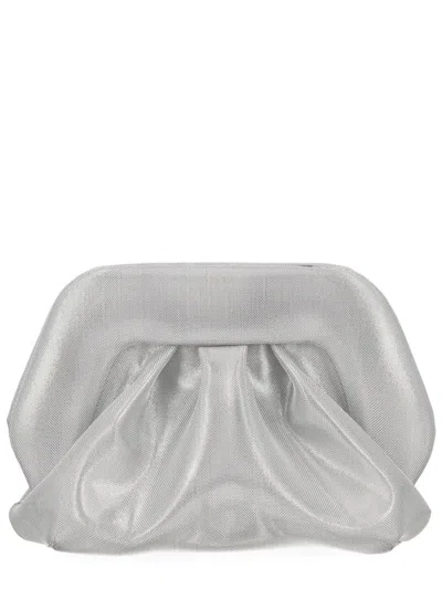 Themoirè Silver Plrec Post Consumer Handbag