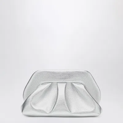 Themoirè Silver Tia Clutch