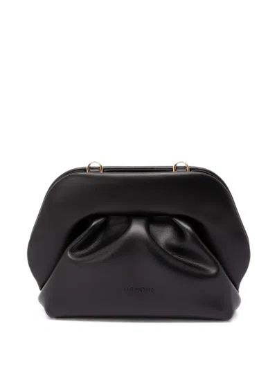 Themoirè Small Bios Ruched-detail Clutch Bag In Pattern