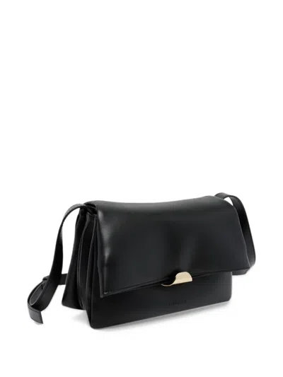 Themoirè Small Chio Shoulder Bag In Black