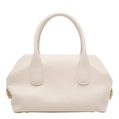 Themoirè Small Tallia Trank Handbag In Neutral