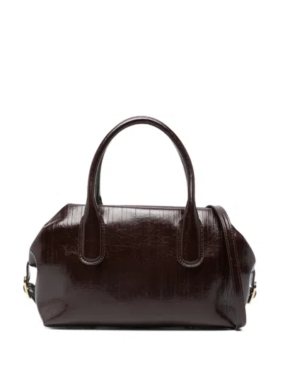 Themoirè Small Tallia Trank Tote Bag In Brown