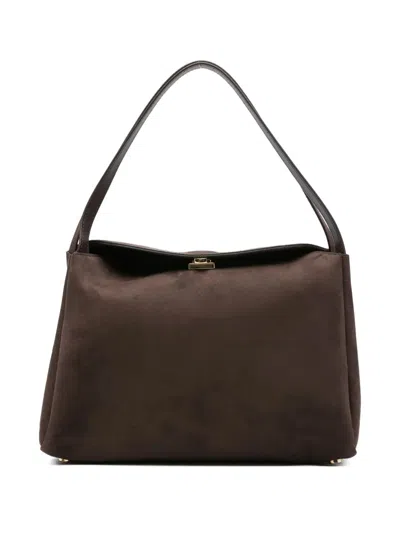 THEMOIRÈ SNAP-CLOSURE TOTE BAG