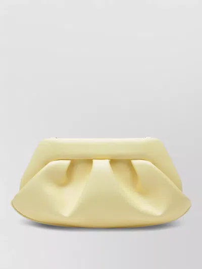Themoirè Soft Texture Clutch Bag Pleated Design