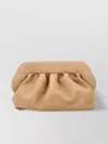 Themoirè Bios Pleated-frame Clutch Bag In Neutral