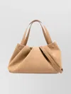 Themoirè Suede Tote Bag Removable Strap