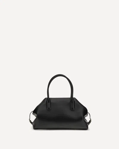 Themoirè Tallia Trank Medium Shoulder Bag In Black