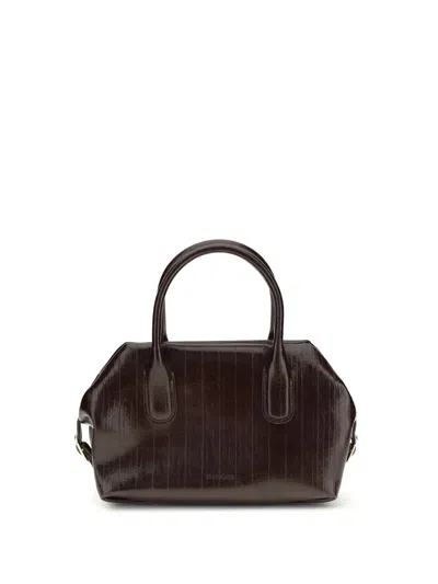 Themoirè Tallia Trank Small Shoulder Bag In Brown