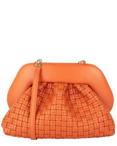 Themoirè The Weaved Shoulder Bag In Orange