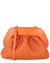 Themoirè The Weaved Shoulder Bag In Orange