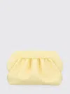 Themoirè Bios Soft Structured Ruched Handbag In Yellow