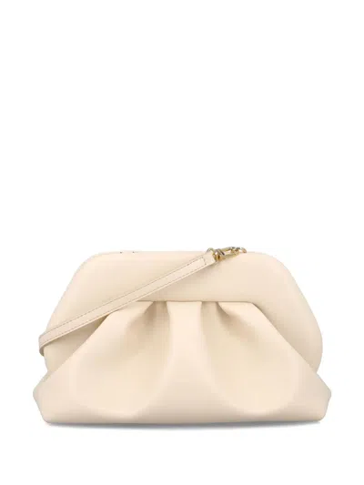 Themoire' Tia Clutch Bag In Nude & Neutrals