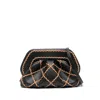 Themoirè Tia Clutch In Black