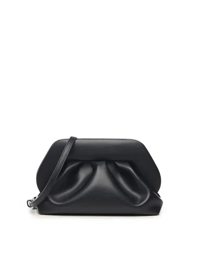Themoirè Tia Clutch In Black