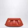 Themoirè Tia Clutch In Brown