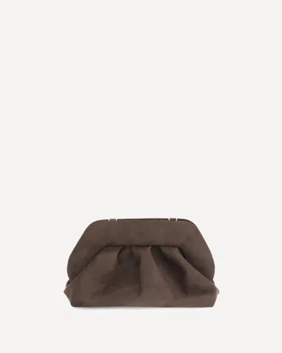 Themoirè Tia Clutch In Sand