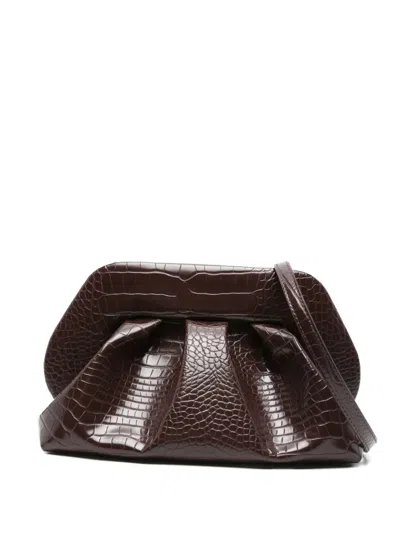 Themoire' Tia Croco In Brown
