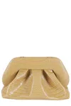 Themoirè Tia Crocodile-embossed Shoulder Bag In Brown